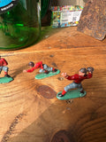 Collection of Small Vintage Football Player Figurines- Set of 4