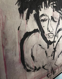 Resting by Abdoul Kader Boly, Framed