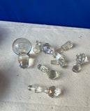 Collection of Crystal Decanter Stoppers - Set of 8