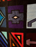 1990s Graphic Geometric Modern Textile Wall Art