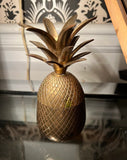 Vintage Brass Pineapple Box