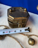 Collection of Brass Bowl Bell and Box Accessories - Set of 3