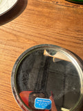Small Silver Detailed Pocket Mirror