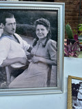 Pair of Vintage Family Photos, Framed