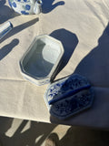 Collection of Blue and White Asian Serving Dishes