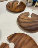 Collection of Wooden Cheese Platters- Set of 5