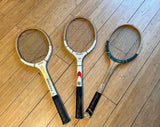 Trio of Vintage Tennis Rackets