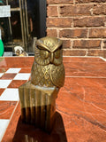 Vintage Brass Owl