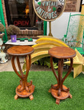 Pair of Art Deco Side Wooden Tables