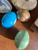 Italian Collection of Alabaster Eggs - Set of 3