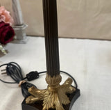 Skinny Brass Lion Footed Table Lamp
