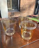 Greek Key Vintage MCM Glasses- Set of 3