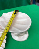 1970s Pink Shell Design Dish Collection
