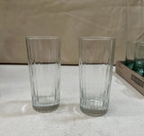 Pair of Simple Tall Glasses