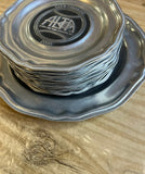 Pewter Collection of Alta Tennis Plates- Set of 12