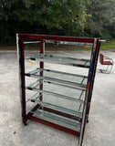 Vintage Polo Ralph Lauren Display Store Shelf on Wheels