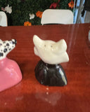 Eccentric Cat and Dog Ceramic Salt and Pepper Shakers