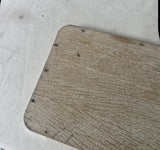 Small Wooden Tray With Bamboo and Bird Accents