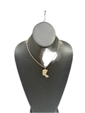 Silver Nephritis Pendant Necklace
