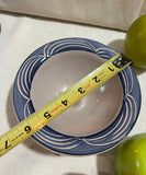 Paris Maine Blue and White Apple Dishes