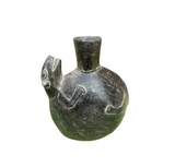African Pottery Black Vase