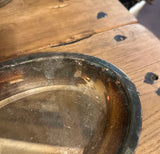 Oval Silver Tray With Detailed Handles
