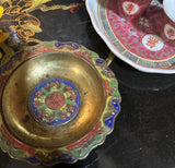 Small Vintage Brass Asian Style Ashtray