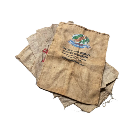 Collection of Vintage Grain Sacks- Set of 5