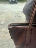 Vintage Anne Klein Brown Leather Purse