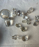 Collection of Crystal Decanter Stoppers - Set of 8