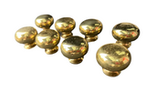 Vintage Brass Cabinet/Drawers Knobs Collectible- Set of 8