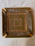 Olive Green Detailed Small Ceramic Catchall