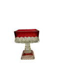 Glass Candy Pedestal Dish