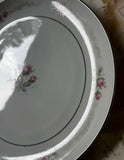 1970s Large Ceramic Floral Platter