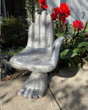 Metal Hand and Foot Chair