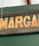 Large Metal Framed Margaritaville Sign