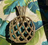 Brass Pineapple Hot Plate/Trivet