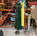 Vintage Brass Double Sided Floor Lamp