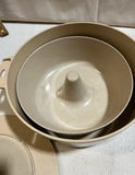 Vintage Microwave Dutch Oven, Muffin Pan, and Bundt Pan Trio