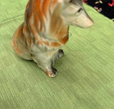 Small Ceramic Dog Figurine