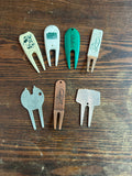 Instant Collection of Vintage Golf Divot Repair Tools- Set of 7