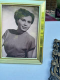 Pair of Vintage Frames With Black and White Portraits