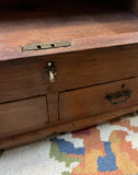 British Colonial Wooden Low Desk