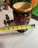 Vintage Russian Wooden Samovar