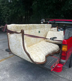 Vintage Extra Long Sofa, Amazing Bones/Needs Upholstery