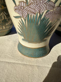 Asian Painted Vase Trio