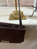 Brown Leather Nine West Crossbody Purse