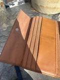 Nine West Light Brown Leather Wallet