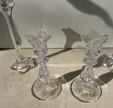 Crystal Collection of Candleholders- Set of 4