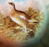 Small Ceramic Plate With Bird Painting